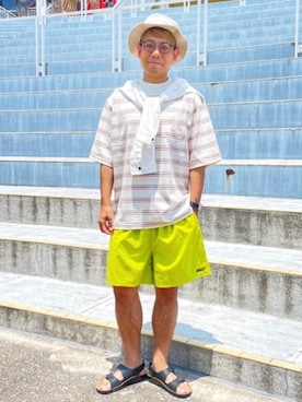 「SMITH'S（スミス）のアイテム」を使った、さとうじゅんさん（メンズ・175cm）の夏コーディネート