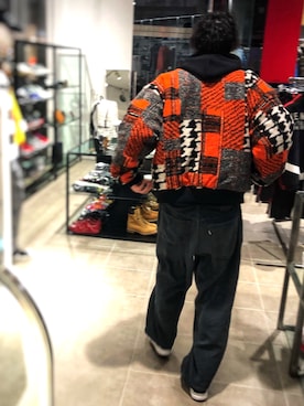 Junya  Awajiさん（メンズ・184cm）の冬コーディネート