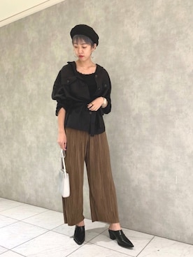 TAMUさん(レディース・172cm)の夏コーディネート