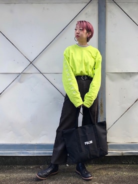 TAMUさん(レディース・172cm)の冬コーディネート