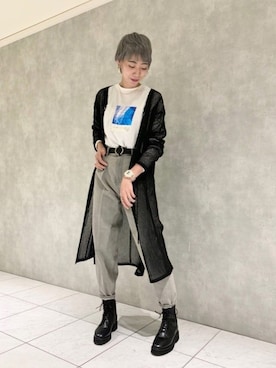 TAMUさん（レディース・172cm）の秋コーディネート