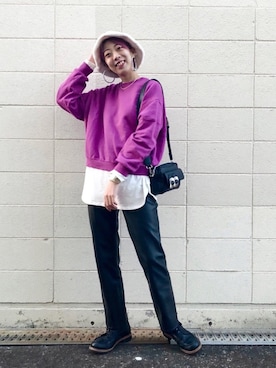 TAMUさん（レディース・172cm）の冬コーディネート