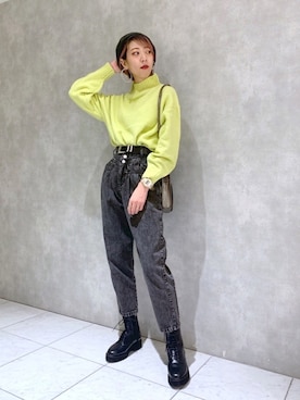 TAMUさん（レディース・172cm）の冬コーディネート