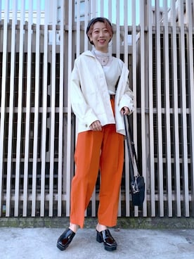 TAMUさん（レディース・172cm）の冬コーディネート