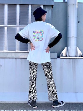 TAMUさん(レディース・172cm)の春コーディネート