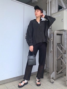 TAMUさん（レディース・172cm）の春コーディネート