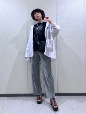 TAMUさん（レディース・172cm）の春コーディネート