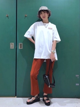 TAMUさん(レディース・172cm)の春コーディネート