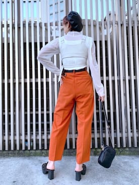 TAMUさん（レディース・172cm）の冬コーディネート