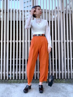 TAMUさん(レディース・172cm)の冬コーディネート