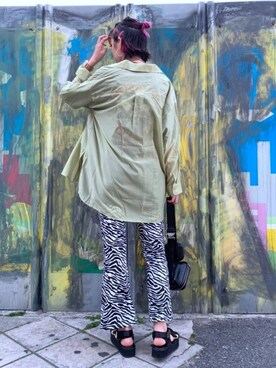 TAMUさん(レディース・172cm)の春コーディネート