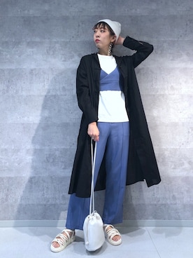 TAMUさん（レディース・172cm）の春コーディネート