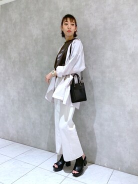 TAMUさん(レディース・172cm)の春コーディネート