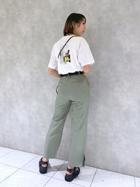 TAMUさん（レディース・172cm）の春コーディネート