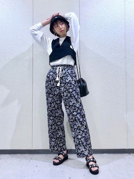 TAMUさん(レディース・172cm)の春コーディネート