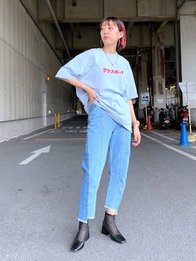 TAMUさん（レディース・172cm）の夏コーディネート