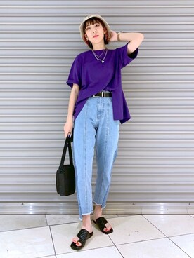TAMUさん(レディース・172cm)の夏コーディネート