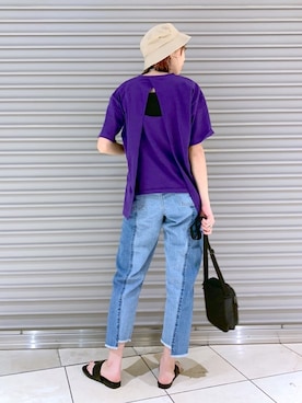 TAMUさん(レディース・172cm)の夏コーディネート