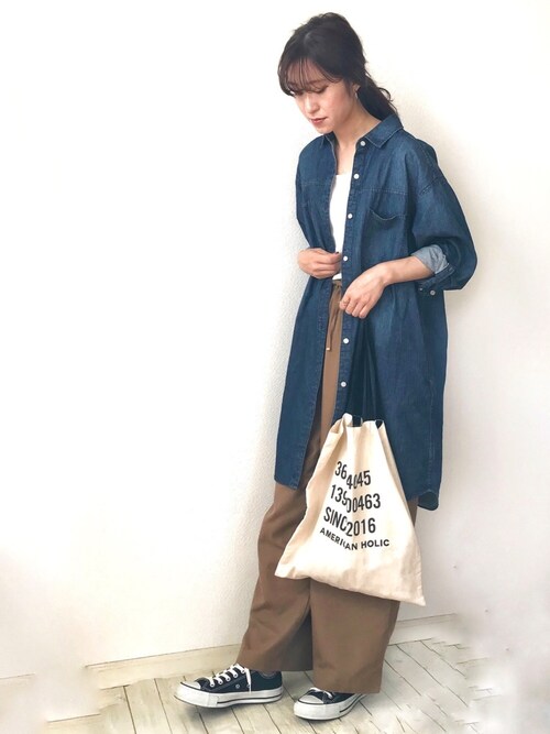 やまむ American Holic American Holicのワンピースを使ったコーディネート Wear