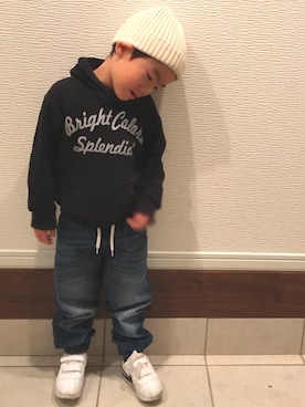 aya+さん（キッズ・100cm）の秋コーディネート