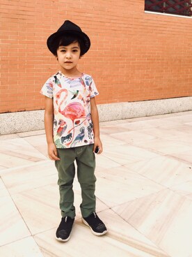 RIOMAさん（キッズ・110cm）の秋コーディネート