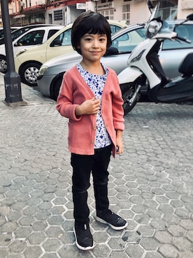 「オシャレパッソ」｜RIOMAさん（キッズ・110cm）の秋コーディネート