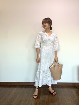 Katsumiさん（レディース・156cm）の春コーディネート