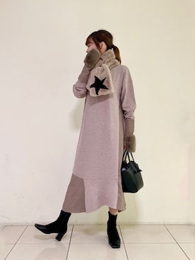 「スター」｜Katsumiさん（レディース・156cm）の秋コーディネート