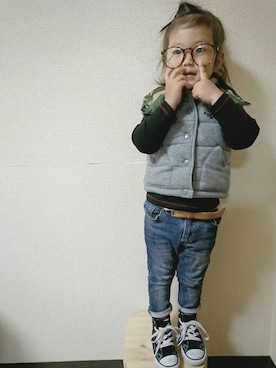 RiRiKaさん(キッズ・90cm)の冬コーディネート