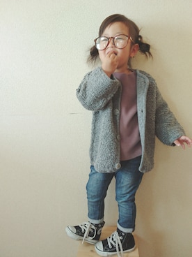 RiRiKaさん(キッズ・90cm)の冬コーディネート