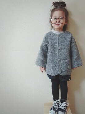 RiRiKaさん(キッズ・90cm)の冬コーディネート