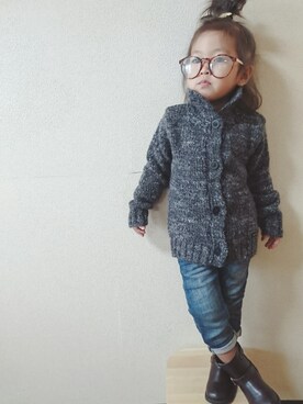 RiRiKaさん(キッズ・90cm)の冬コーディネート