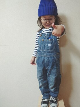 RiRiKaさん（キッズ・90cm）の冬コーディネート