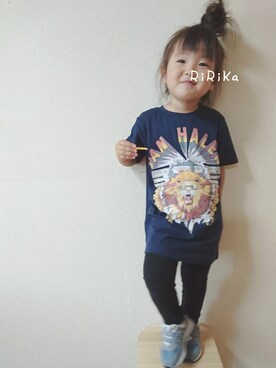 RiRiKaさん（キッズ・90cm）の春コーディネート