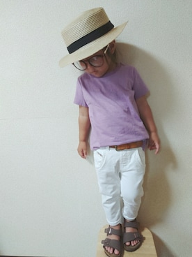 RiRiKaさん（キッズ・100cm）の夏コーディネート
