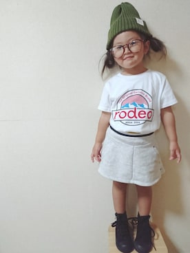 RiRiKaさん（キッズ・100cm）の夏コーディネート