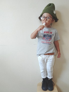 RiRiKaさん（キッズ・100cm）の夏コーディネート