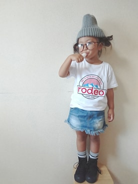 RiRiKaさん（キッズ・100cm）の夏コーディネート