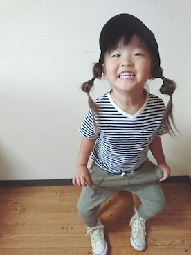 RiRiKaさん（キッズ・100cm）の秋コーディネート