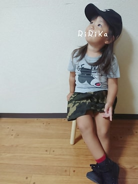RiRiKaさん（キッズ・100cm）の秋コーディネート