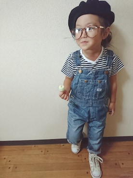 RiRiKaさん（キッズ・100cm）の秋コーディネート