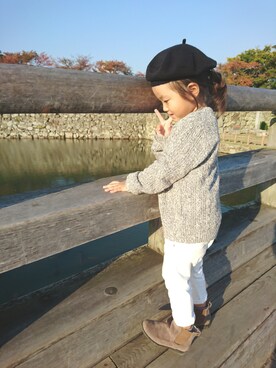 RiRiKaさん（キッズ・100cm）の秋コーディネート