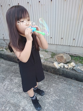 RiRiKaさん（キッズ・100cm）の夏コーディネート