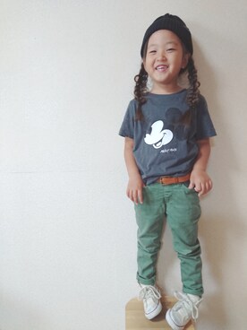 RiRiKaさん（キッズ・100cm）の秋コーディネート