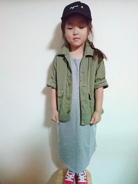 RiRiKaさん(キッズ・110cm)の春コーディネート