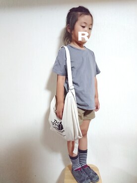 RiRiKaさん（キッズ・110cm）の夏コーディネート