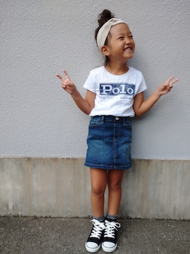 RiRiKaさん（キッズ・110cm）の秋コーディネート