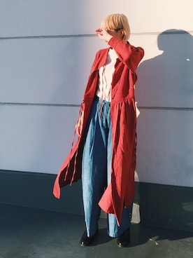 ꧁ばら꧂🖇さん（レディース・164cm）の冬コーディネート