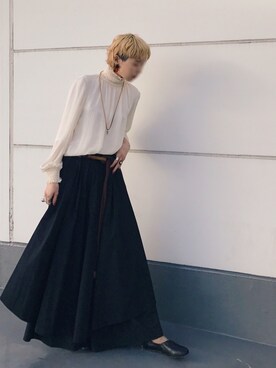 「キュロット」｜「アイテム（その他シューズ）」を使った、꧁ばら꧂🖇さん（レディース・164cm）の冬コーディネート