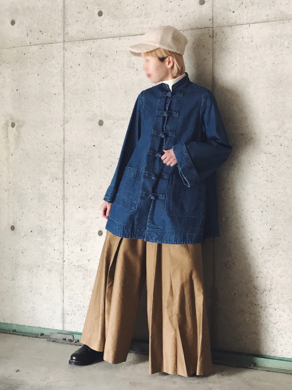 motherのアイテムを使った「カンフージャケット」の人気ファッション